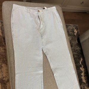 Vineyard Vines Seersucker pants size 35x32